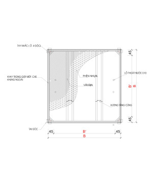 [ZAVAK] NẮP HỐ GA TRỒNG CỎ MHG-50 (Inox 304)